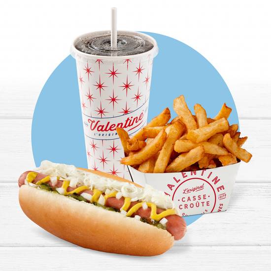 Trio trois étoiles avec frites