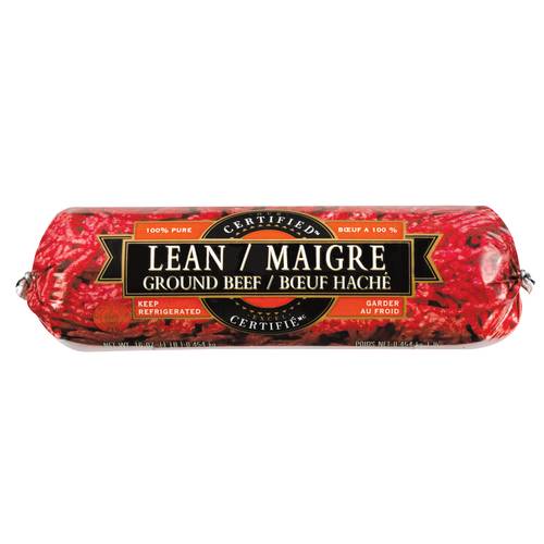 Certified Lean Ground Beef (454 g)