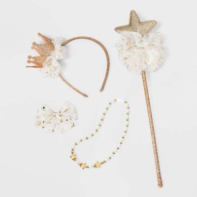 Cat & Jack Toddler Crown & Wand Dress Up Set (4 ct)