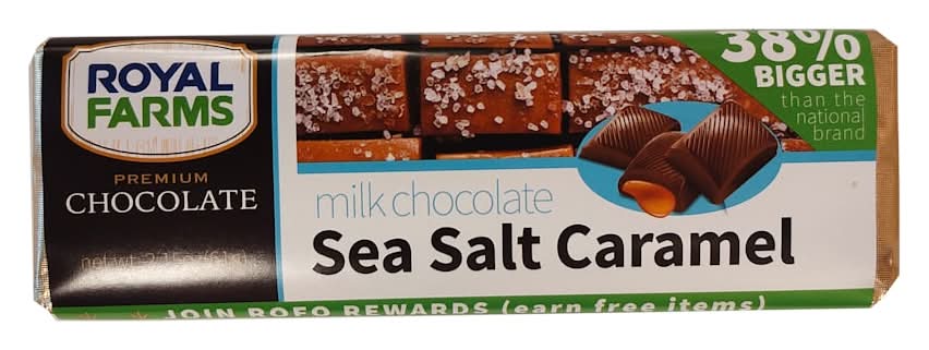 Royal Farms Choc & Sea Salt Caramel Bar