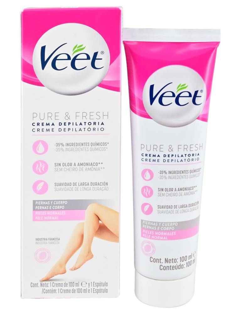 Veet CREMA DEPIL PIERN/CUERPO P/N*100ML