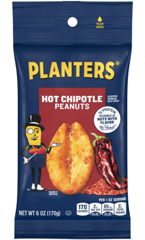 Planters Chipotle Peanuts 6oz