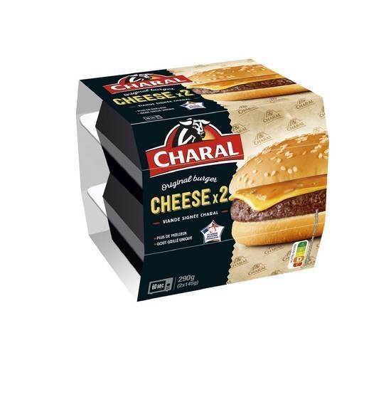 Cheese burger - charal - 290g