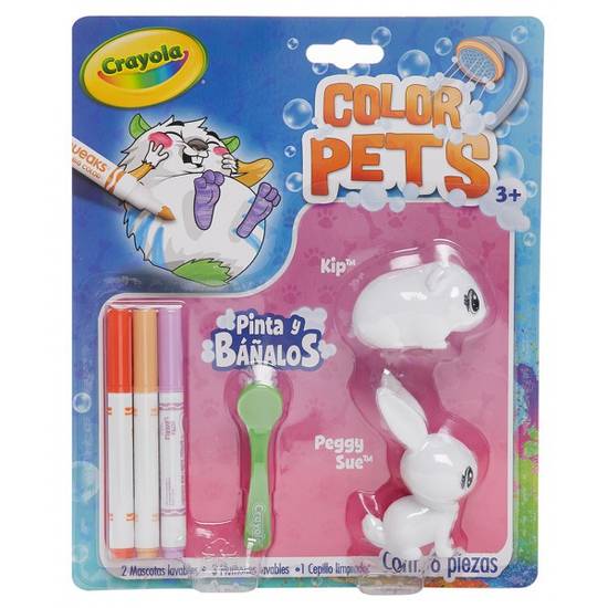 Crayola color pets conejo y hamster