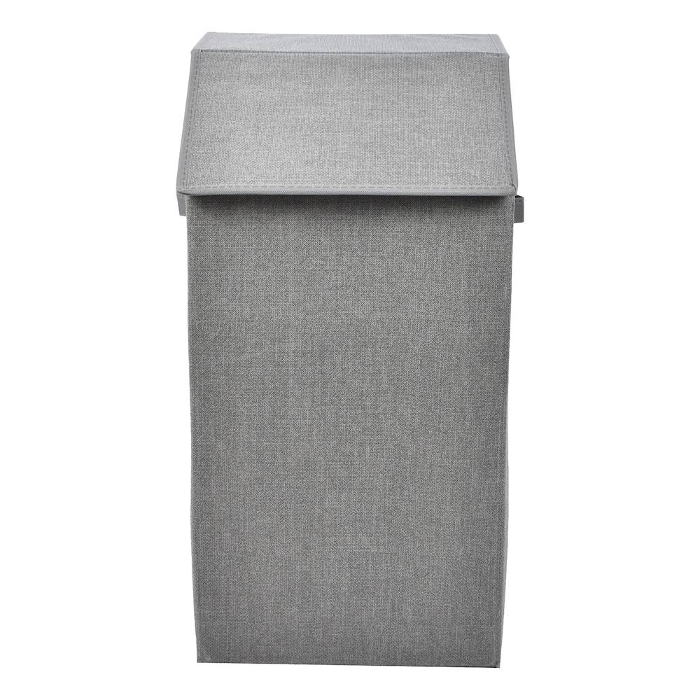Home & home cesto color gris para ropa (1 pieza)