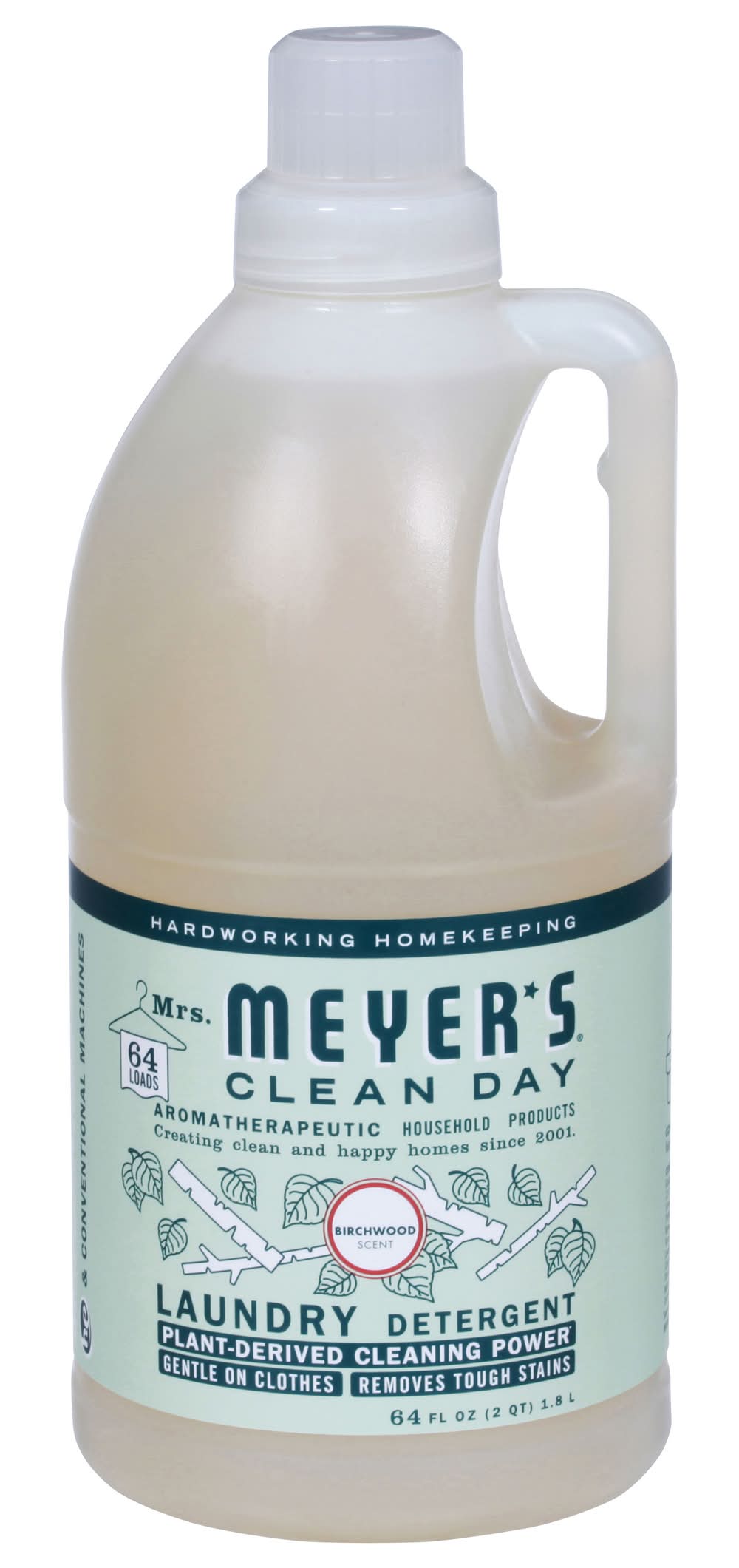 Mrs. Meyer's Clean Day Birchwood Scent Laundry Detergent (64 fl oz)