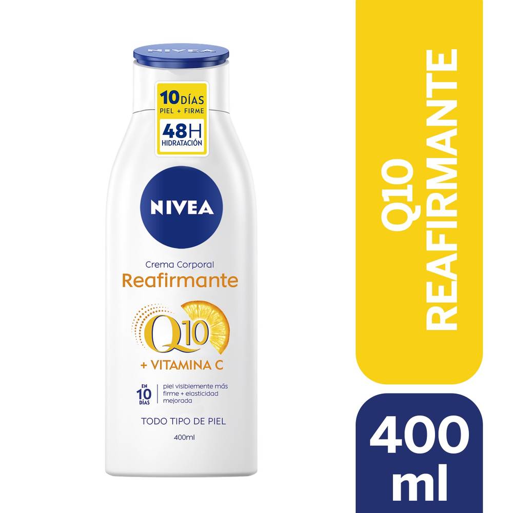 Nivea · Crema corporal reafirmante q10 (400 ml)