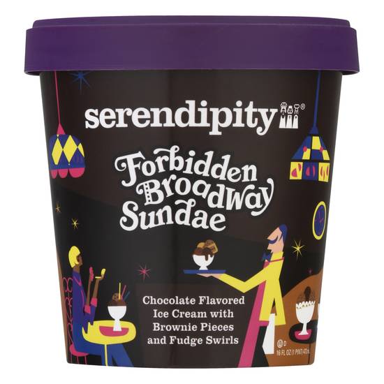 Serendipity Forbidden Broadway Sundae Ice Cream