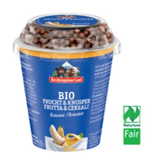 Iogurte Banana Bio + Bolinhas de Chocolate Bio