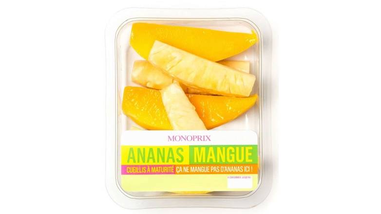 Monoprix - Ananas et mangue cueillis à maturité