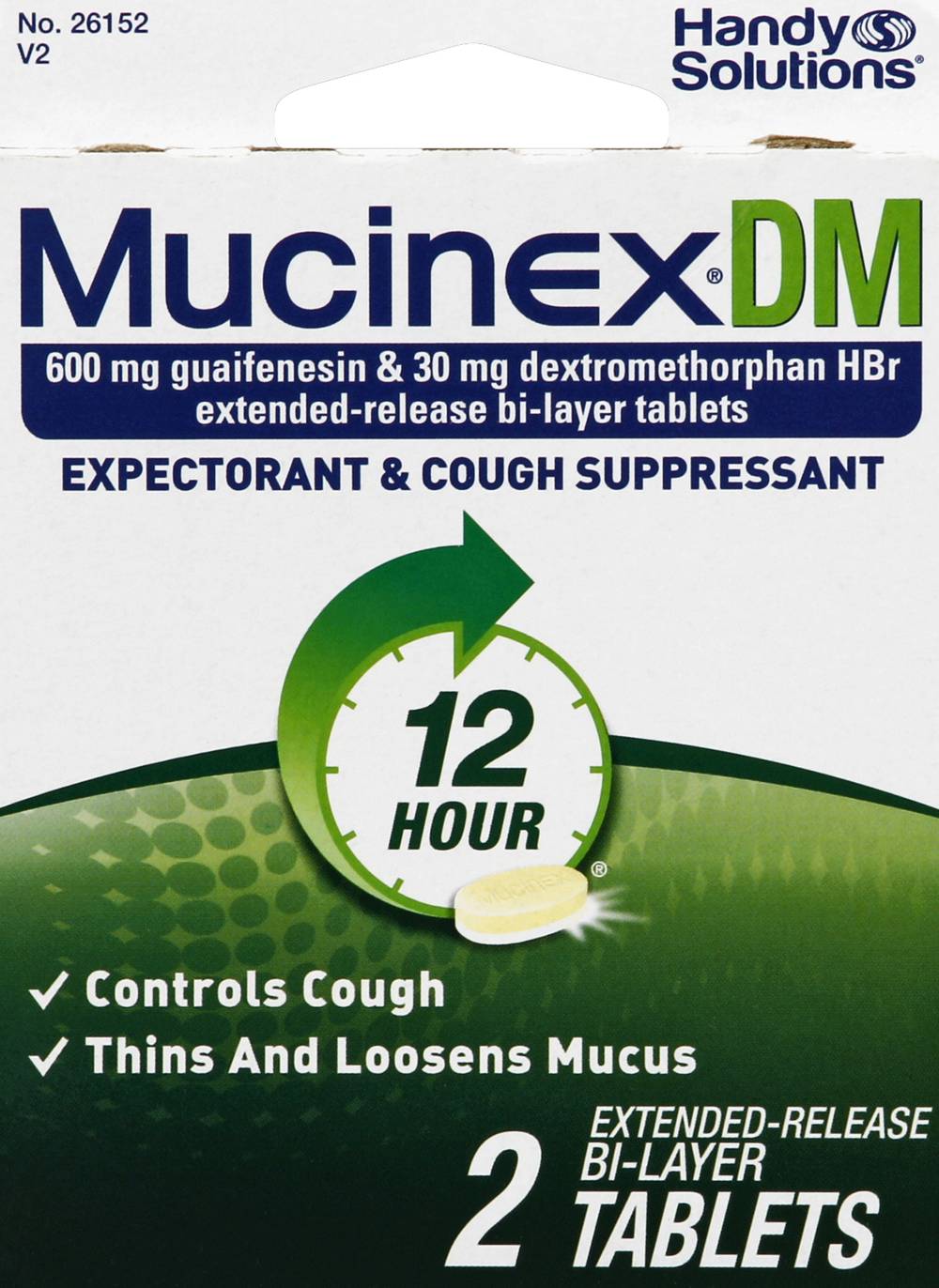 Handy Solutions Dm Expectorant & Cough Suppressant (1.6 oz)