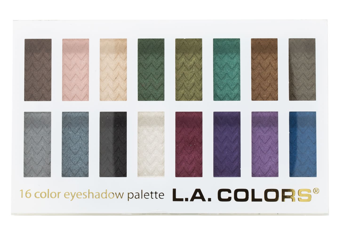 L.A. Colors® 16-Color Eyeshadow Palette - Smokin'