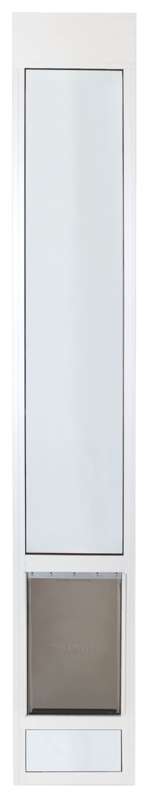 PetSafe White Aluminum Large Dog/Cat Door for Sliding door