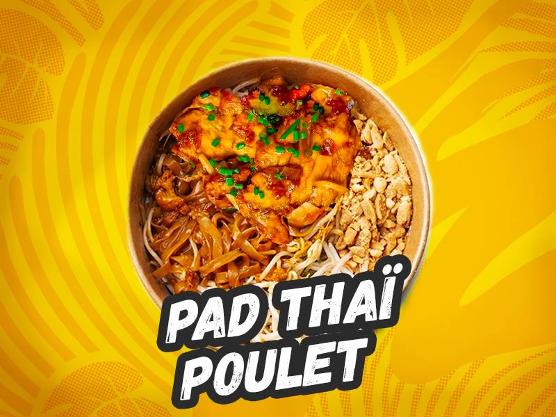 🍚🍗 PAD THAÏ POULET