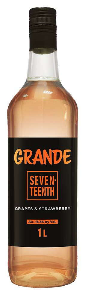 Grande Seventeenth Mixed Fruit Drink, Grapes-Strawberry (1 L)