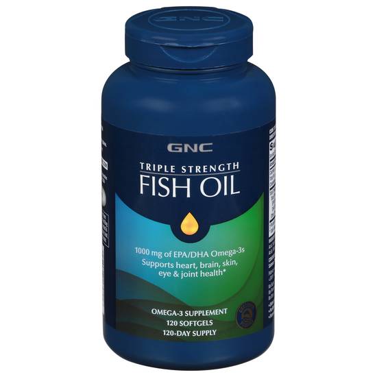 Gnc Fish Oil (120 ct)