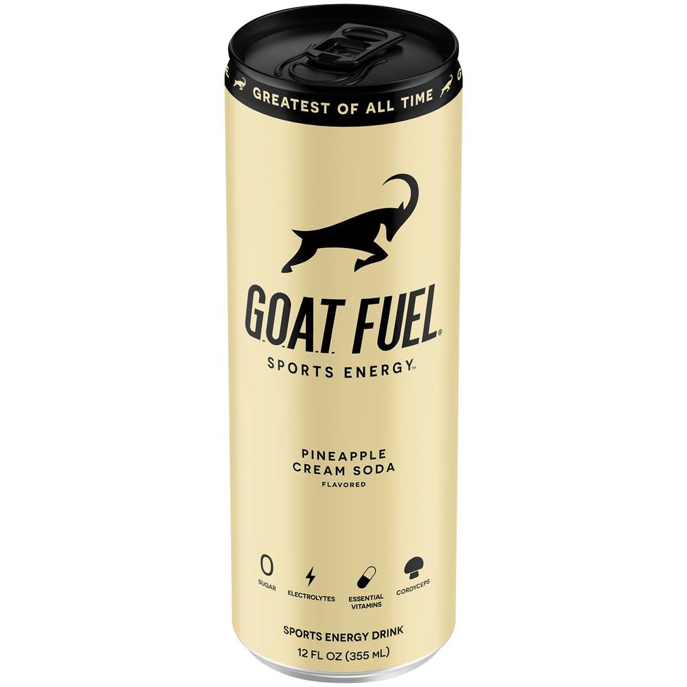 G.o.a.t. Fuel Sports Energy Drink (12 fl oz) (pineapple cream soda )
