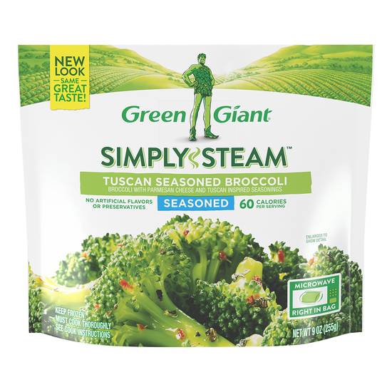 Green Giant Simply Steam Broccoli Tuscan Seasoned