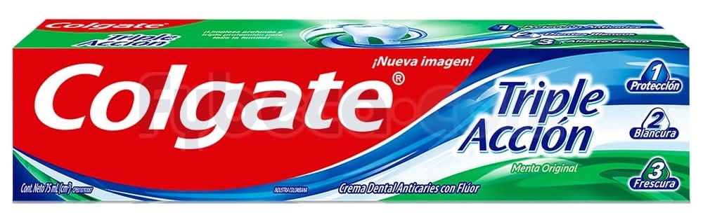 Pasta Colgate Adultos Triple Acción 75Ml