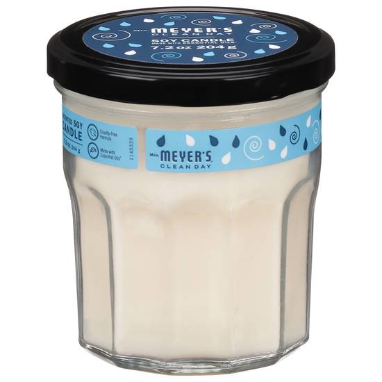 Mrs. Meyer's Clean Day Rain Water Scent Soy Candle