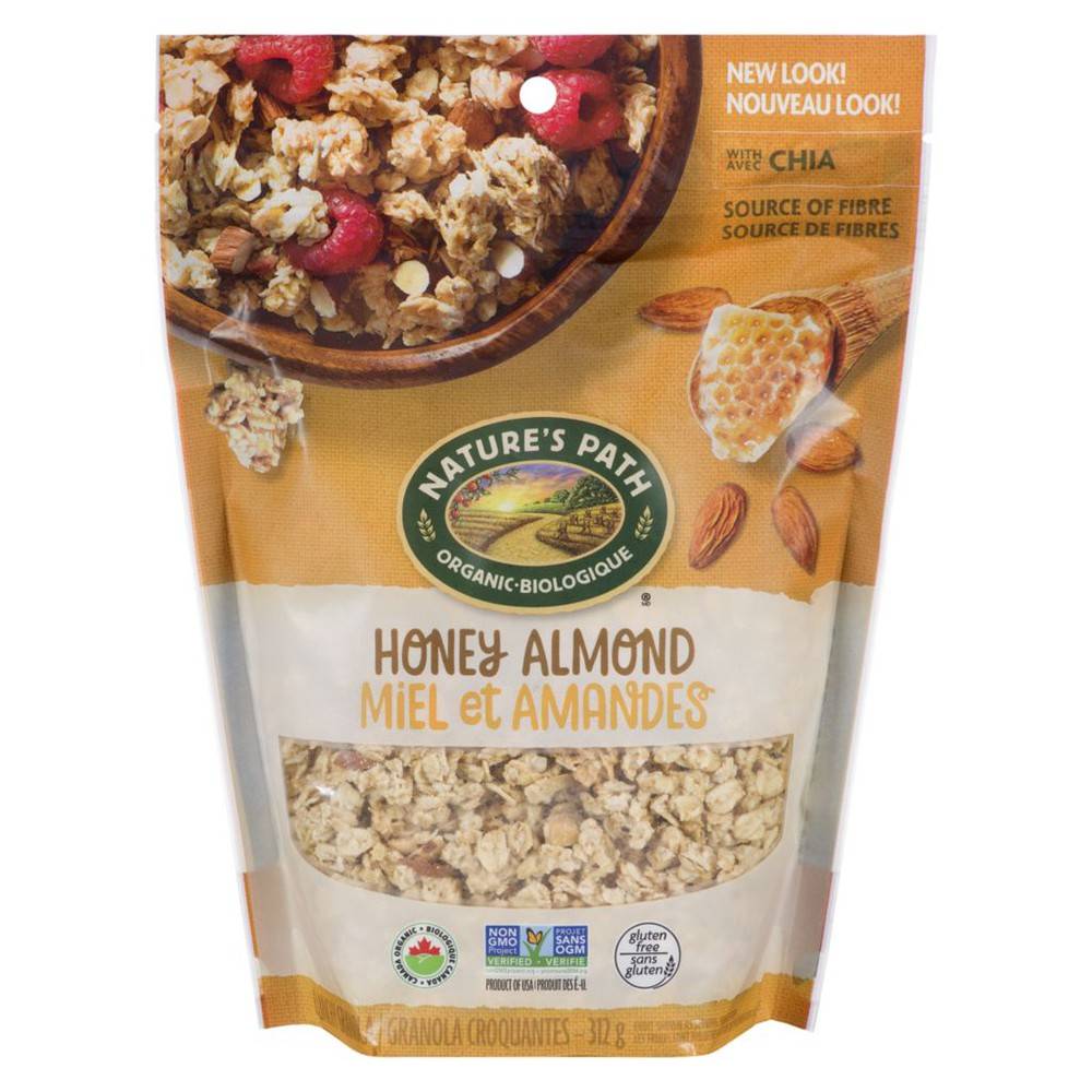 Nature's Path Pure Oats Honey Almond Granola (312 g)