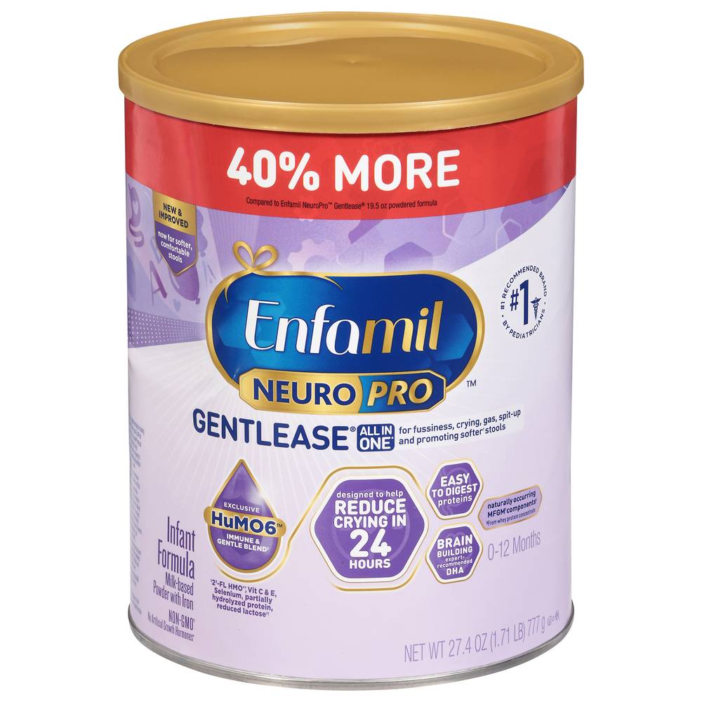 Enfamil Neuro Pro Gentlease Powder Infant Formula (27.4 oz)