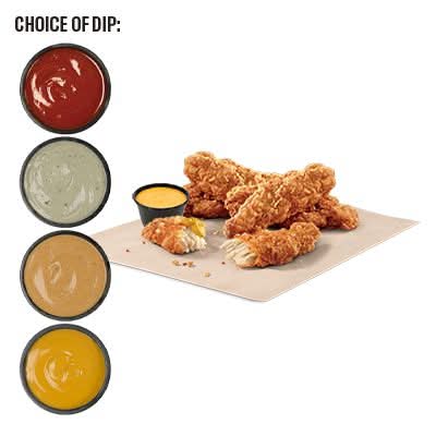 5x Crispy Chicken Tenders + Dip