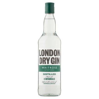 Waitrose & Partners London Dry Gin (700 mg)