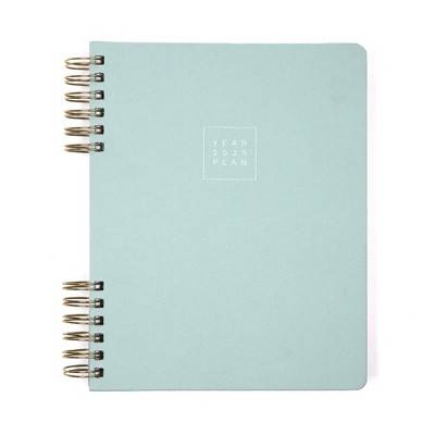 Altitude 2024-25 Weekly/Monthly Planner 8"x10"Seafoam Blue