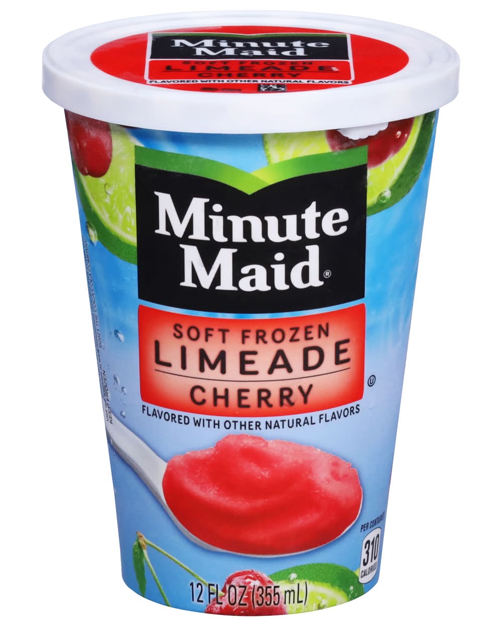 Minute Maid Soft Frozen Juice, Limeade Cherry (12 fl oz)