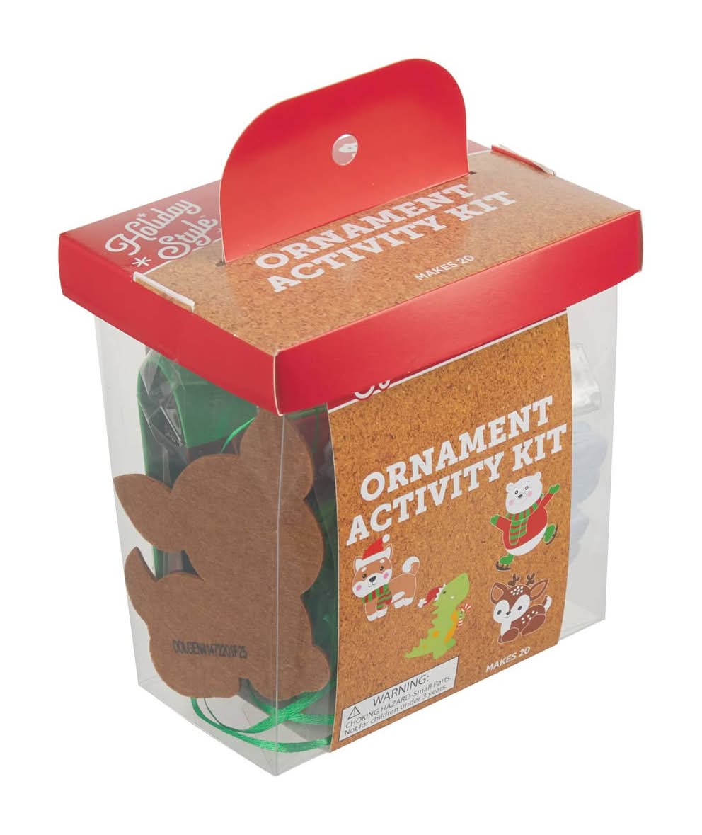 Holiday Style Diy Ornament Activity Kit (20 ct)