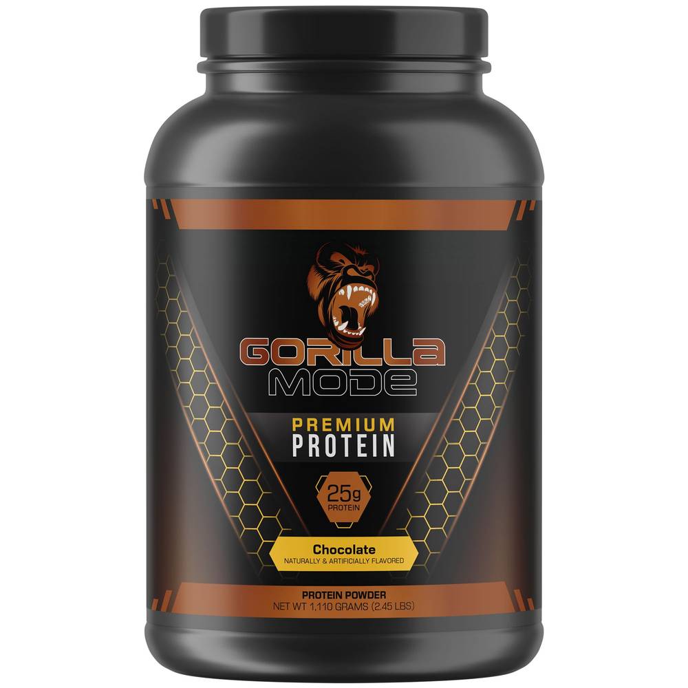 Gorilla Mode Protein - Chocolate(1110 Grams Powder)