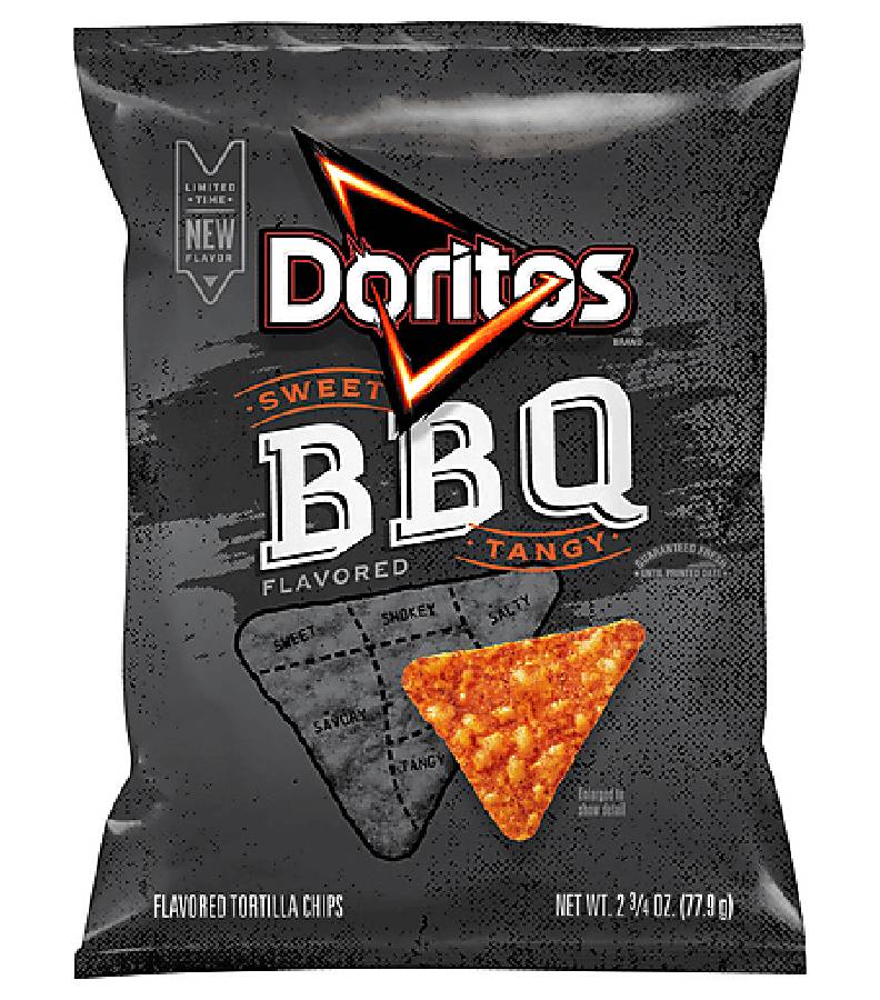 Doritos Tortilla Chips Sweet Tangy BBQ