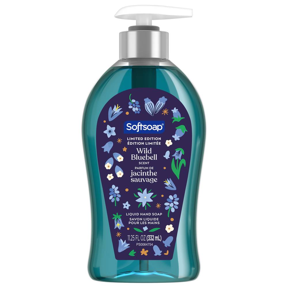 Softsoap Limited Edition Liquid Hand Soap, Wild Bluebell (11.25 fl oz)