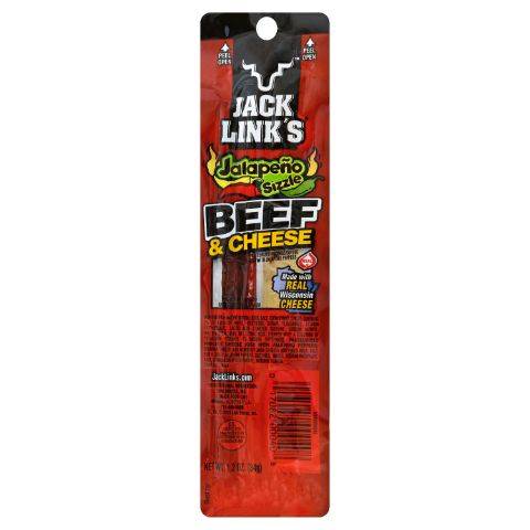 Jack Link's Jalapeno Sizzle Beef & Cheese 1.2oz