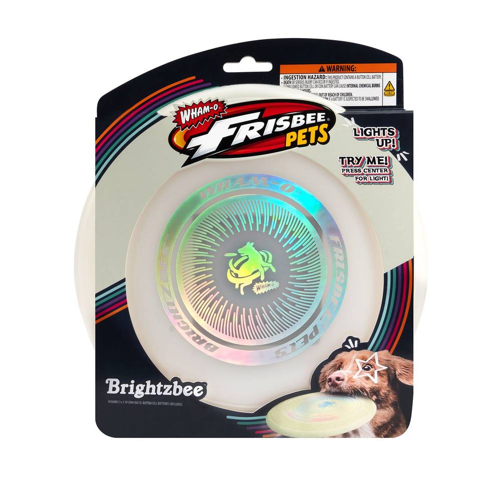 Wham-O Retro Frisbee Brightzbee Dog Toy