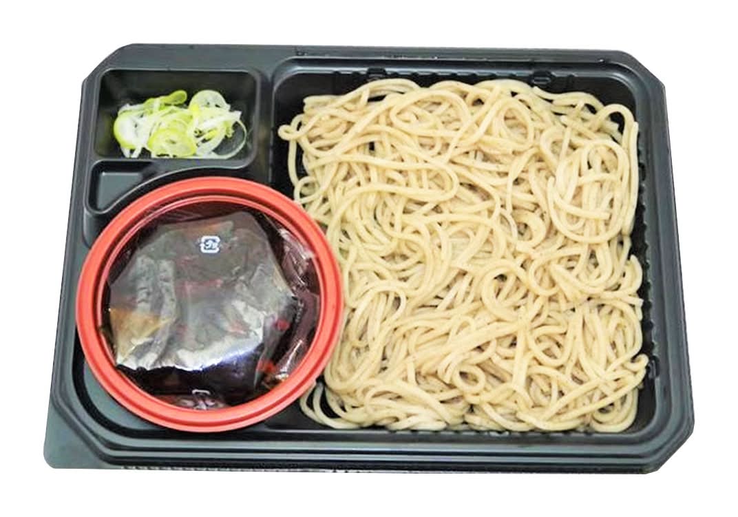 粗挽きそば粉使用のざる蕎麦