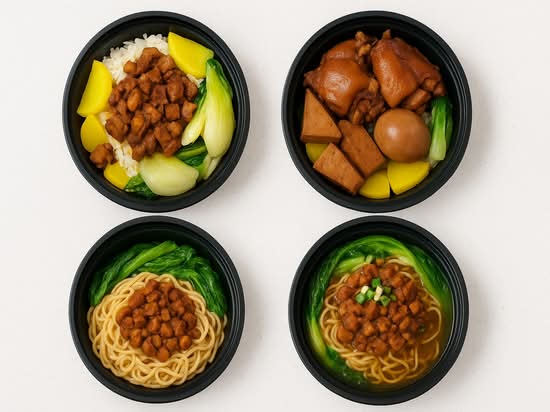 Taiwan Braised Pork Rice卤一碗卤肉饭 (94 Shirley St)