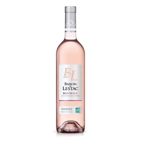 Vin rosé bordeaux Baron De Lestac 75cl