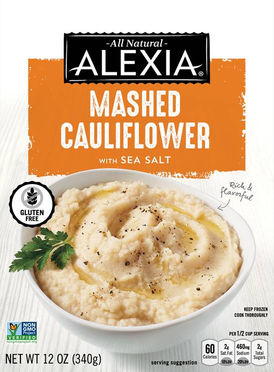 Alexia Mashed With Sea Salt (cauliflower )