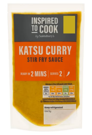 Inspired to cook Katsu Curry Stir Fry Sauce (175g)