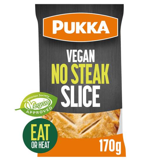 Pukka Vegan No Steak Slice 170g