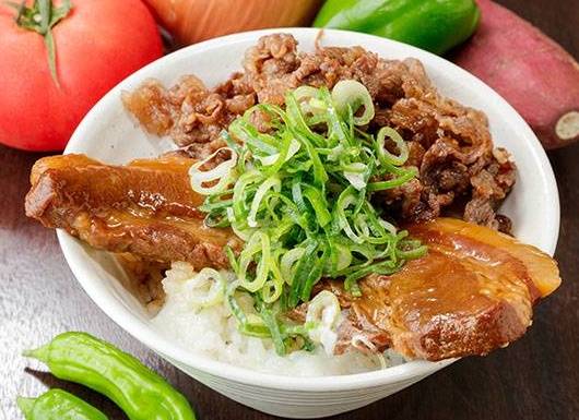 【牛焼肉】おふくろの角煮丼