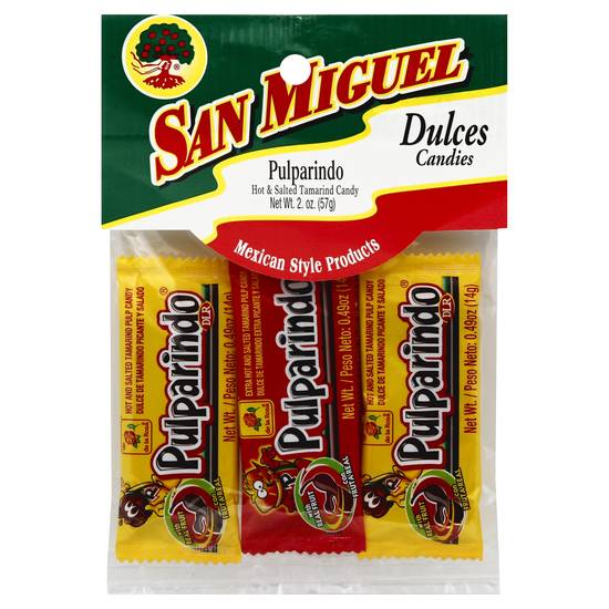 San Miguel Pulparindo Hot & Salted Tamarind Candies