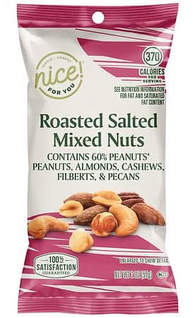 Nice! Roasted Mixed Nuts Salted (2 oz)