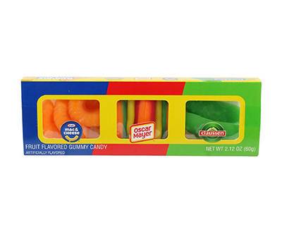 Assorted Gummy Candy, 2.12 Oz.