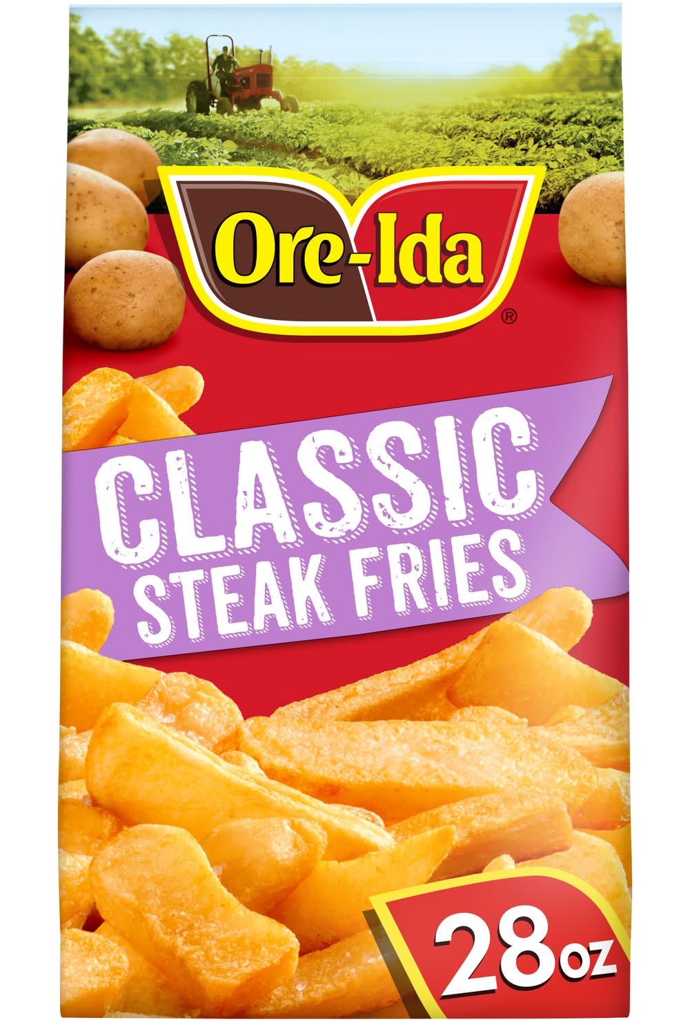 Ore-Ida French Steak Fries, Classic (28 oz)