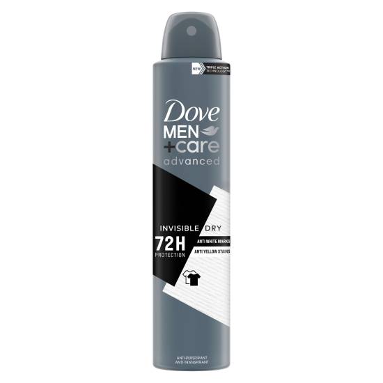 Dove Men+Care Advanced Antiperspirant Aerosol Invisible Dry