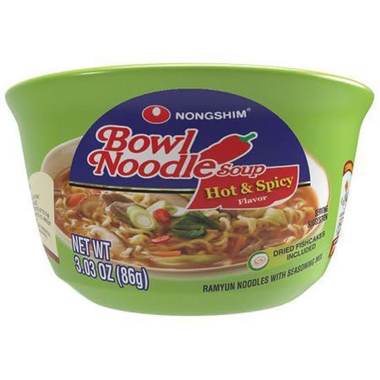 Nongshim Hot & Spicy Noodle Soup