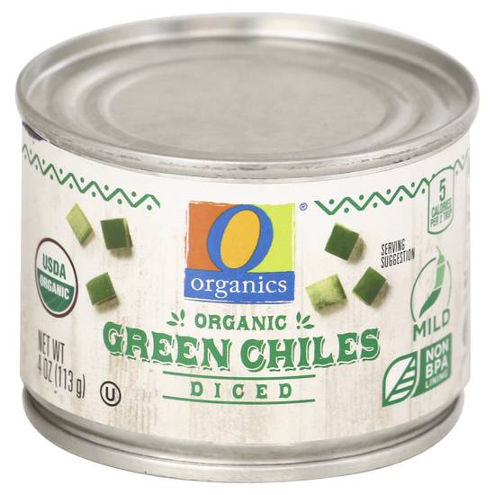 O Organics Mild Diced Organic Green Chiles